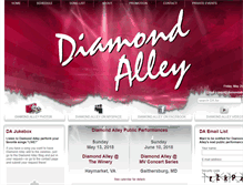 Tablet Screenshot of diamondalley.com